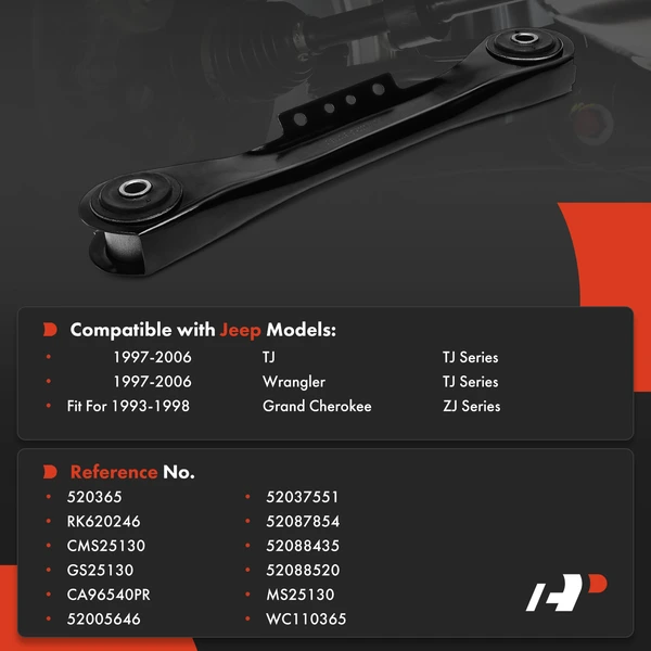 1-Pc Control Arm and Ball Joint Kit, Rear Upper with Ball Joint A-Premium APCA8510