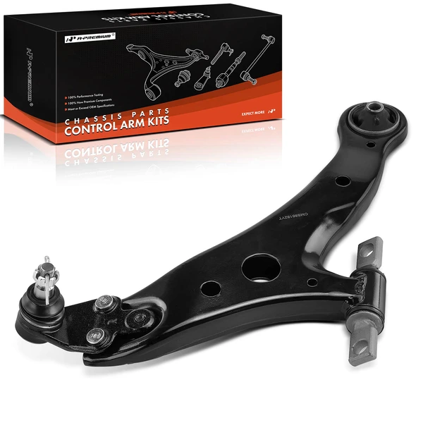 1-Pc Control Arm and Ball Joint Kit, Front Passenger Lower with Ball Joint A-Premium APCA7562