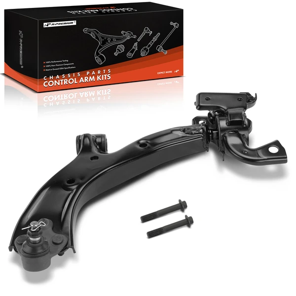 2007-2012 Acura RDX 1-Pc Control Arm with Ball Joint Assembly, Front Driver Lower with Ball Joint A-Premium APCA8524