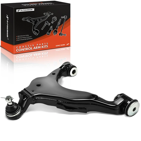 2005-2015 Toyota Tacoma 1-Pc Control Arm and Ball Joint Kit, Front Passenger Lower with Ball Joint A-Premium APCA8164