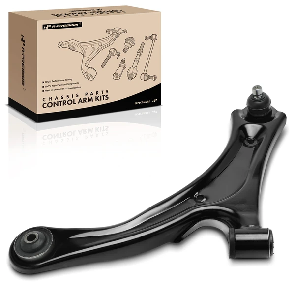 2004-2007 Suzuki Aerio 1-Pc Control Arm, Front Driver Lower with Ball Joint A-Premium APCA8946