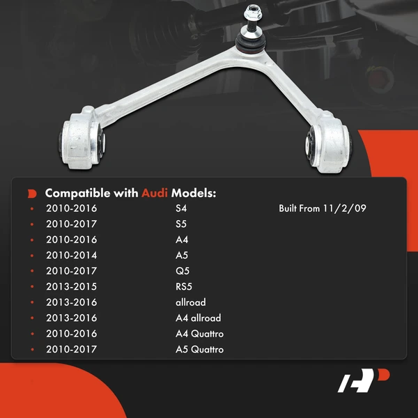 1-Pc Control Arm and Ball Joint Kit, Front Driver Lower Rearward with Ball Joint A-Premium APCA7567