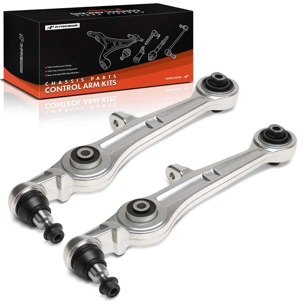 2-Pc Control Arm & Ball Joint, Front Driver & Passenger Lower Forward with Ball Joint A-Premium APCA8785