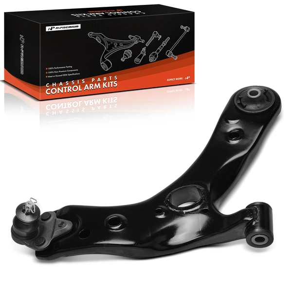 2011-2017 Lexus CT200h 1-Pc Control Arm & Ball Joint, Front Passenger Lower with Ball Joint A-Premium APCA8533