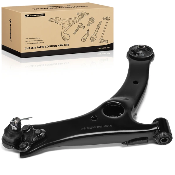 2014-2019 Toyota Corolla 1-Pc Control Arm and Ball Joint Kit, Front Passenger Lower with Ball Joint A-Premium APCA8542