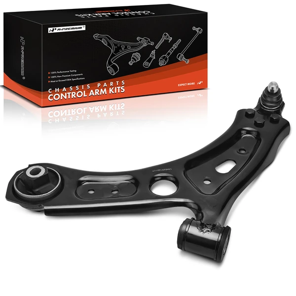 2015-2023 Jeep Renegade Control Arm Ball Joint Assembly Front Passenger Lower A-Premium APCA7572