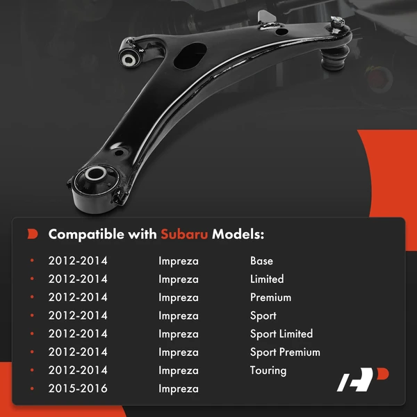 1-Pc Control Arm, Front Driver Lower with Ball Joint A-Premium APCA8547