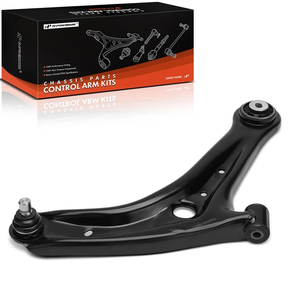 1-Pc Control Arm and Ball Joint Kit, Front Passenger Lower with Ball Joint A-Premium APCA7570