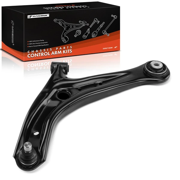 1-Pc Control Arm and Ball Joint Kit, Front Driver Lower with Ball Joint A-Premium APCA7571