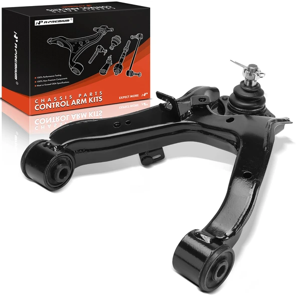2001-2006 Mitsubishi Montero 1-Pc Control Arm and Ball Joint Kit, Front Driver Upper with Ball Joint A-Premium APCA8185