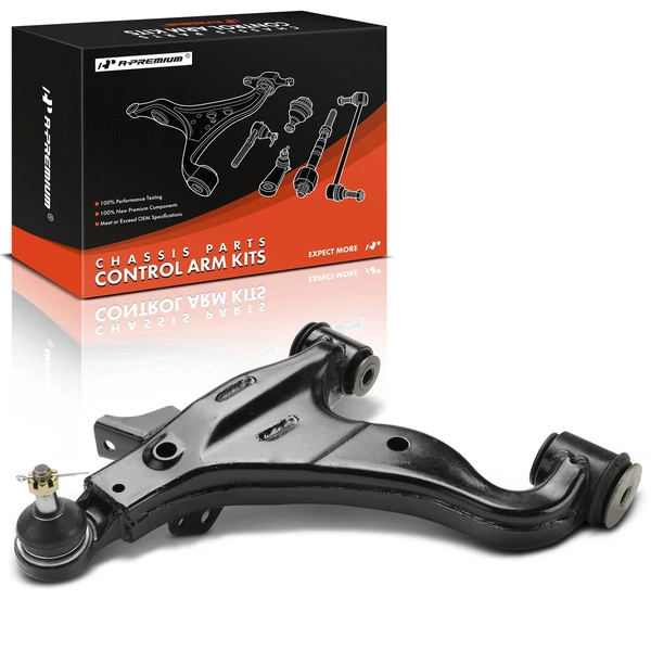 1-Pc Control Arm and Ball Joint Kit, Front Passenger Lower with Ball Joint A-Premium APCA8187
