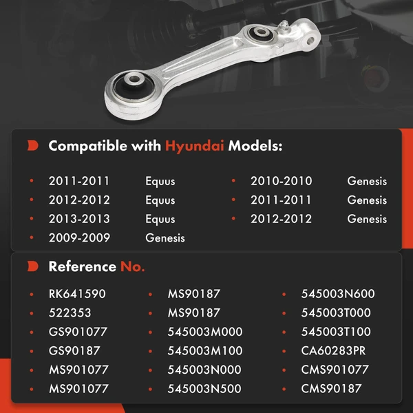 1-Pc Suspension Control Arm, Front Side A-Premium APCA8949
