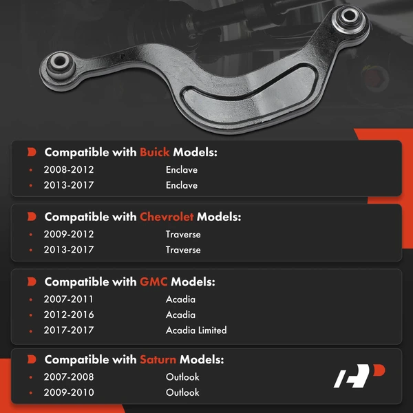 1-Pc Control Arm, Rear Driver Upper Rearward A-Premium APCA7579