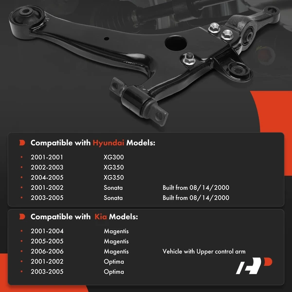 1-Pc Control Arm, Front Passenger Lower A-Premium APCA8183