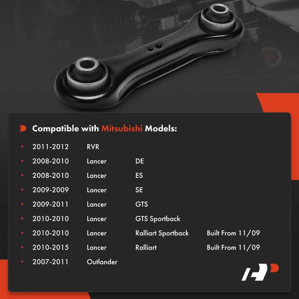 1-Pc Control Arm Bushing, Rear Lower Forward A-Premium APCA8554