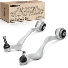 2007-2013 BMW 328i 2pc Control Arm, Front Driver & Passenger Lower Forward with Ball Joint A-Premium CA065