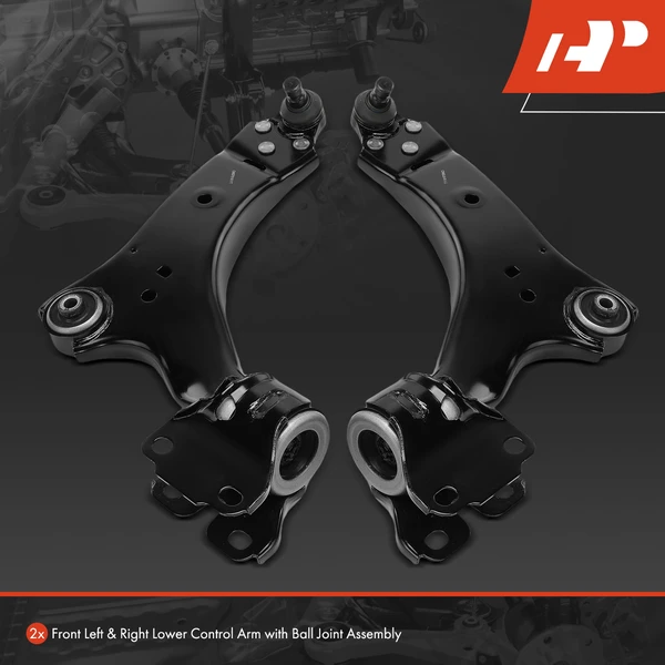 2-Pc Control Arm and Ball Joint Kit, Front Driver & Passenger Lower with Ball Joint A-Premium APCA7271