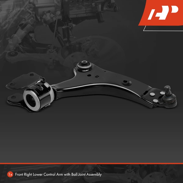 1-Pc Control Arm and Ball Joint Kit, Front Passenger Lower with Ball Joint A-Premium APCA7272