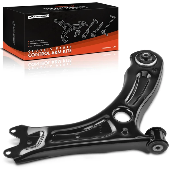 2011-2018 Volkswagen Jetta 1-Pc Control Arm, Front Passenger Lower A-Premium APCA4407