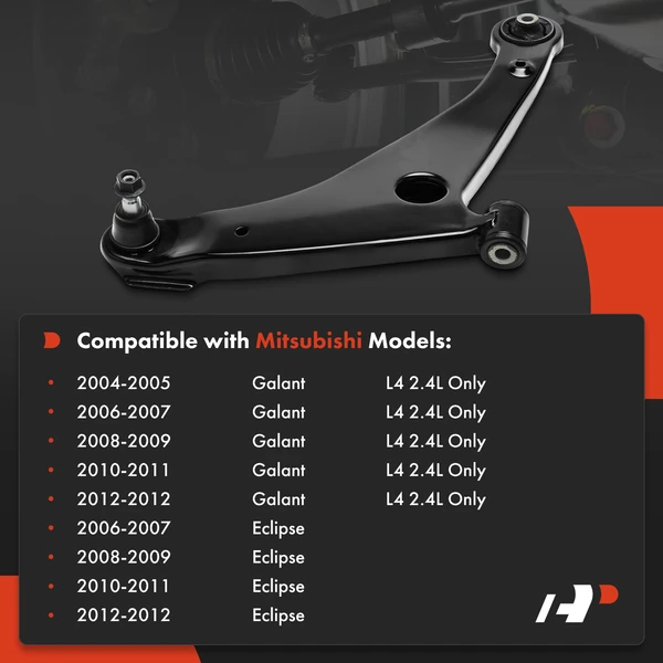 1-Pc Control Arm, Front Passenger Lower with Ball Joint A-Premium APCA8958