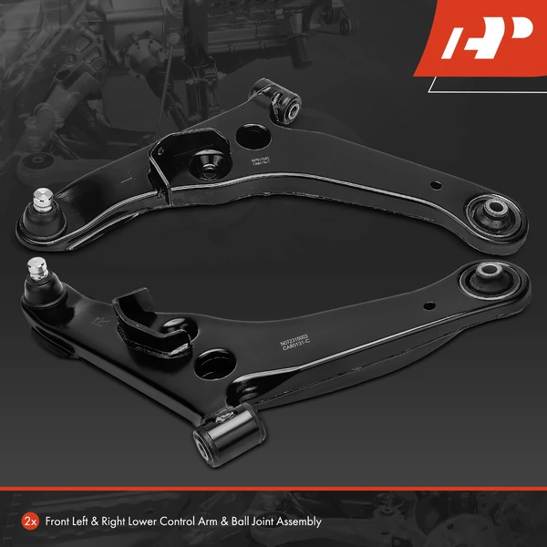 2-Pc Control Arm and Ball Joint Kit, Front Lower with Ball Joint A-Premium APCA5998