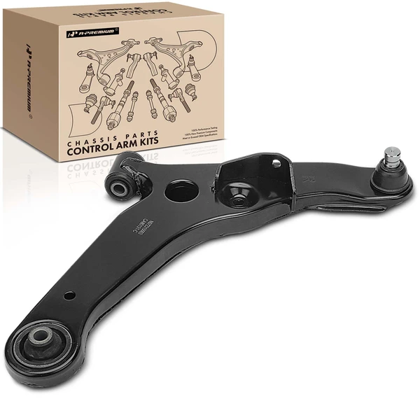 2003-2006 Mitsubishi Outlander 1-Pc Control Arm and Ball Joint Kit, Front Passenger Lower with Ball Joint A-Premium APCA5860