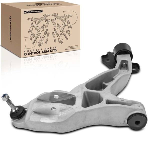 2003-2011 Ford Crown Victoria 1-Pc Control Arm and Ball Joint Kit, Front Driver Lower with Ball Joint A-Premium APCA0492