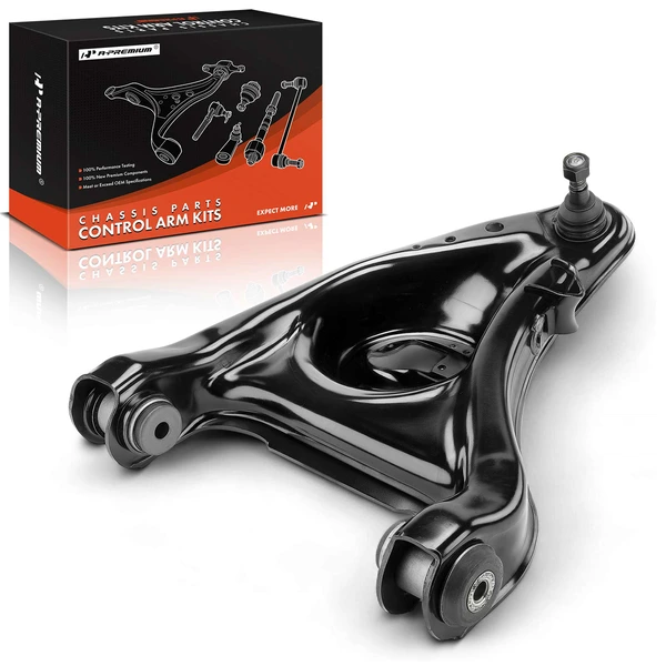 1992-2002 Ford Crown Victoria 1-Pc Control Arm & Ball Joint Assembly, Front Passenger Lower with Ball Joint A-Premium APCA8574