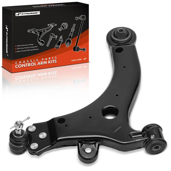 1-Pc Control Arm and Ball Joint Kit, Front Driver Lower with Ball Joint A-Premium APCA8198