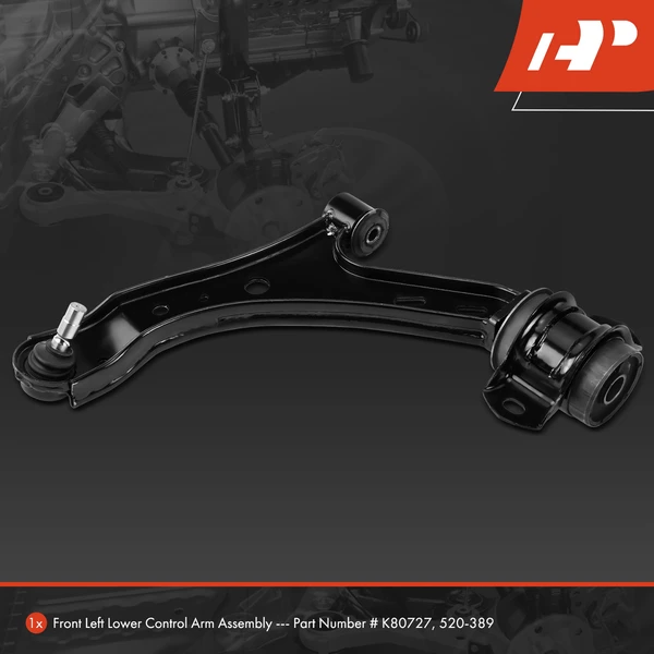 1-Pc Control Arm and Ball Joint Kit, Front Driver Lower with Ball Joint A-Premium APCA3798