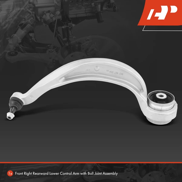 1-Pc Control Arm, Front Passenger Lower Rearward with Ball Joint A-Premium APCA4412