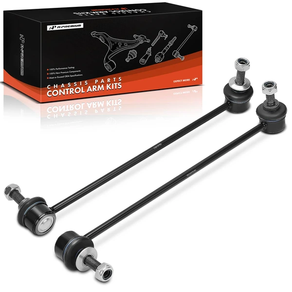 Sway Bar Link, Front Side, A-Premium APCA0091