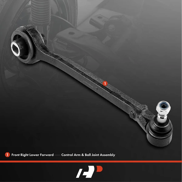 1-Pc Control Arm and Ball Joint Kit, Front Passenger Lower Forward with Ball Joint A-Premium APCA4413