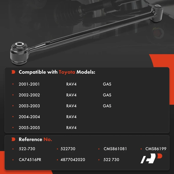 1-Pc Control Arm, Rear Driver or Passenger Upper A-Premium APCA9522