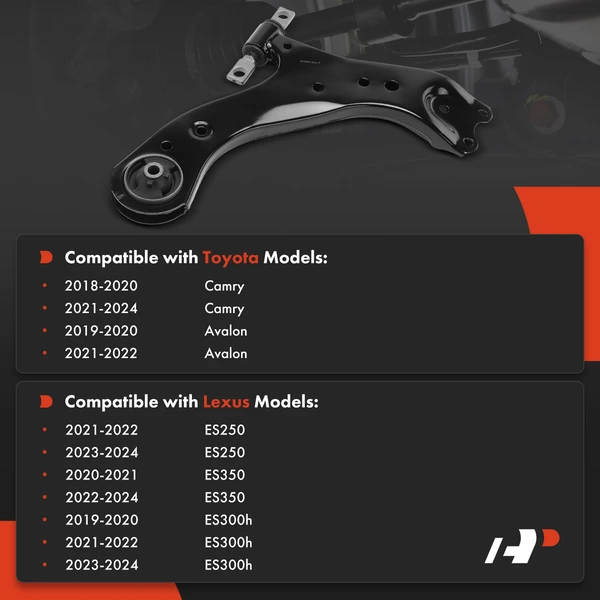 1-Pc Control Arm, Front Passenger Lower A-Premium APCA7582