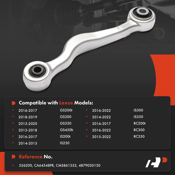 1-Pc Lateral Arm, Rear Passenger Upper Rearward A-Premium APCA8580