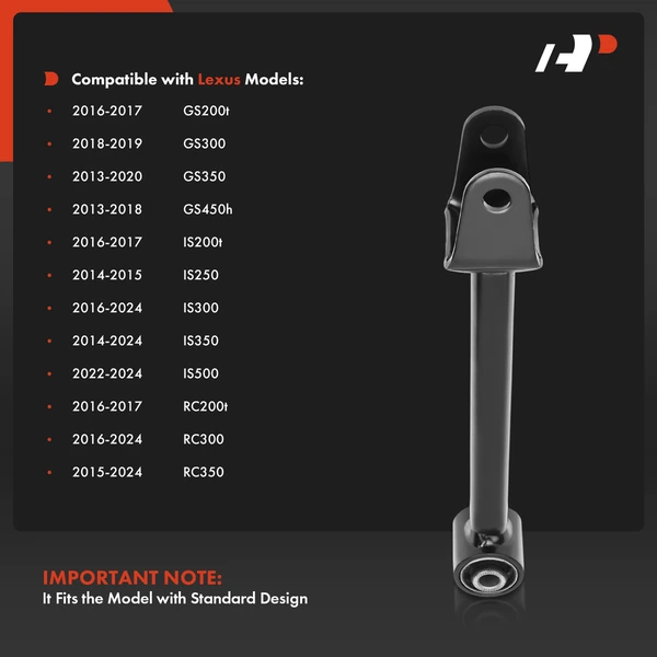 1-Pc Trailing Arm, Rear Side A-Premium APCA8581