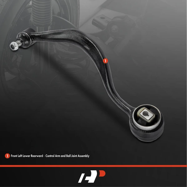 1-Pc Control Arm and Ball Joint Kit, Front Driver Lower Rearward with Ball Joint A-Premium APCA4415