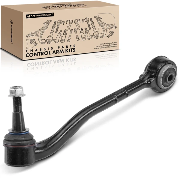2000-2006 BMW X5 1-Pc Control Arm and Ball Joint Kit, Front Passenger Lower Rearward with Ball Joint A-Premium APCA4422