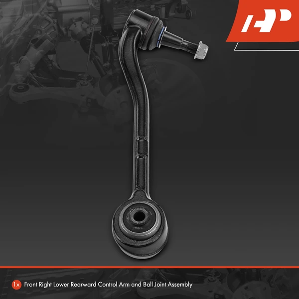 1-Pc Control Arm and Ball Joint Kit, Front Passenger Lower Rearward with Ball Joint A-Premium APCA4422