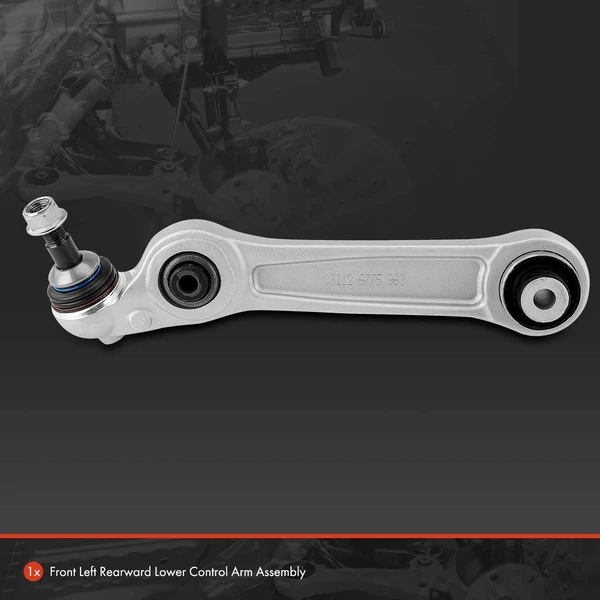 1-Pc Control Arm and Ball Joint Kit, Front Driver Lower Rearward with Ball Joint A-Premium APCA4425