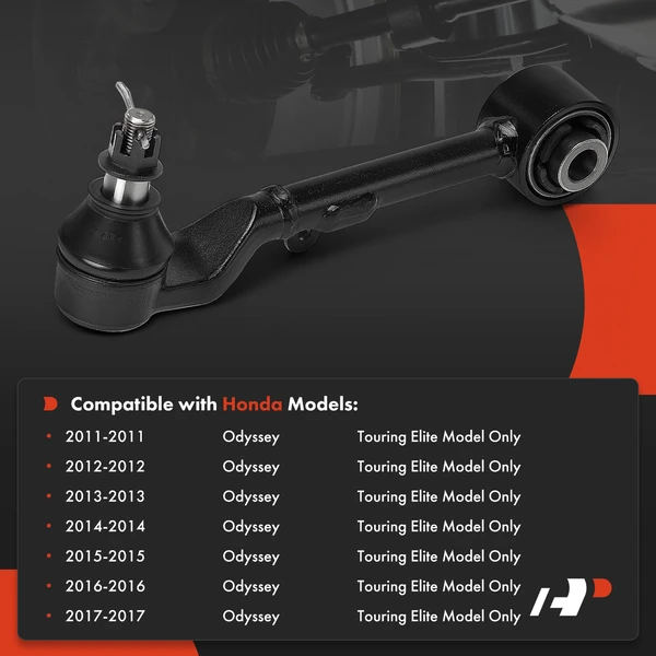 1-Pc Control Arm & Ball Joint Assembly, Rear Side with Ball Joint A-Premium APCA8909