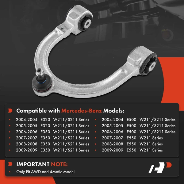 1-Pc Control Arm and Ball Joint Kit, Front Passenger Upper with Ball Joint A-Premium APCA4155