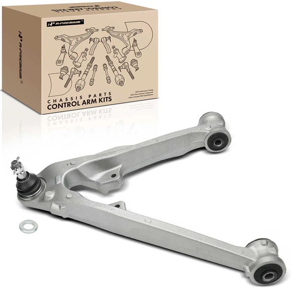 2007-2014 Chevrolet Tahoe 1-Pc Control Arm and Ball Joint Kit, Front Driver Lower with Ball Joint A-Premium APCA6264