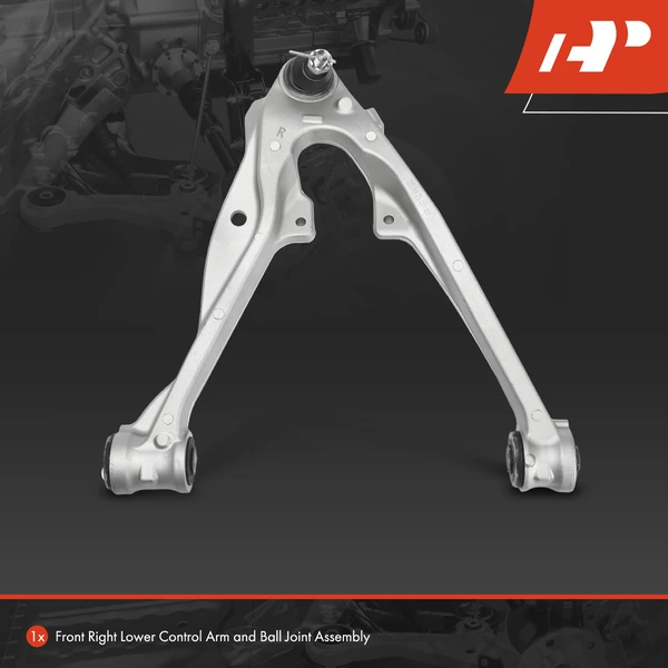 1-Pc Control Arm and Ball Joint Kit, Front Passenger Lower with Ball Joint A-Premium APCA6265