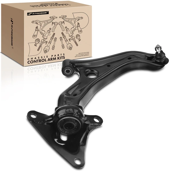 1-Pc Control Arm and Ball Joint Kit, Front Passenger Lower with Ball Joint A-Premium APCA0397