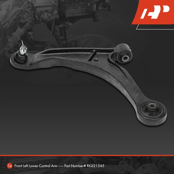 1-Pc Control Arm and Ball Joint Kit, Front Driver Lower with Ball Joint A-Premium APCA6117