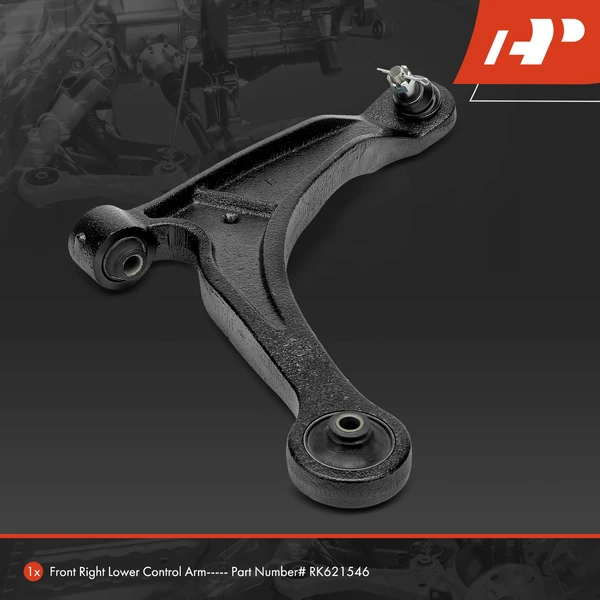 1-Pc Control Arm and Ball Joint Kit, Front Passenger Lower with Ball Joint A-Premium APCA6118