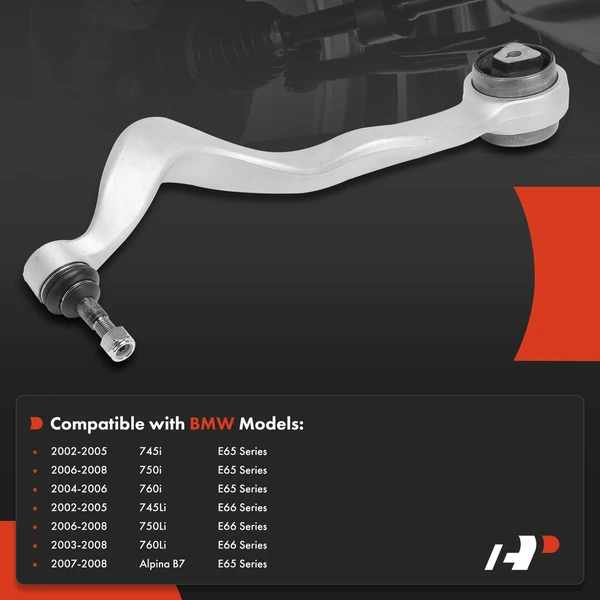 1-Pc Control Arm and Ball Joint Kit, Front Driver Lower Forward with Ball Joint A-Premium APCA7916