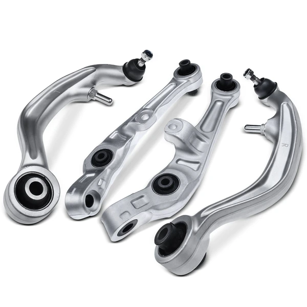 2003-2004 Infiniti G35 4-Pc Control Arm and Ball Joint Kit, Front Side with Ball Joint A-Premium APCA0122